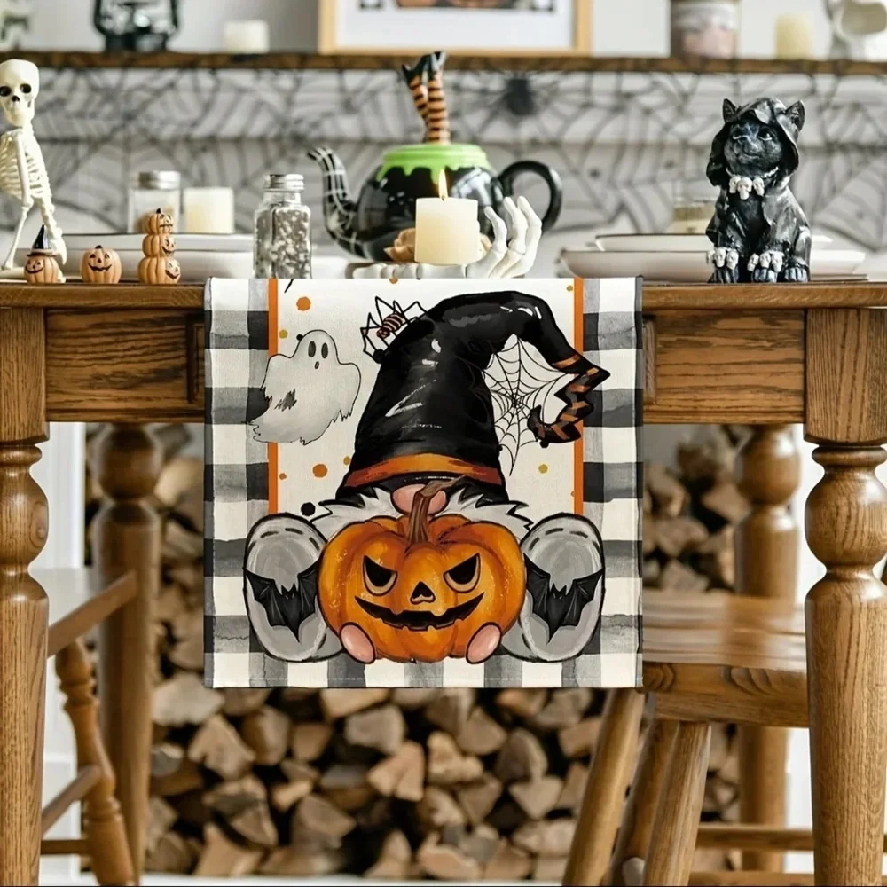 GNOME THROW PILLOW COVERS + TABLE RUNNER